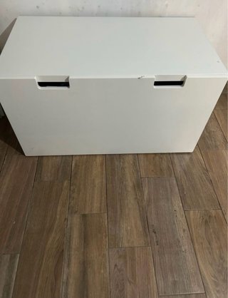 Cajón de almacenamiento blanco