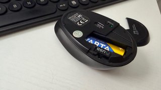 Teclado y Ratón Inalámbrico con Teclas Redondas