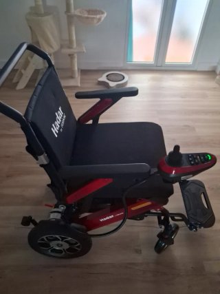 Silla  minusvalido electrica,plegable