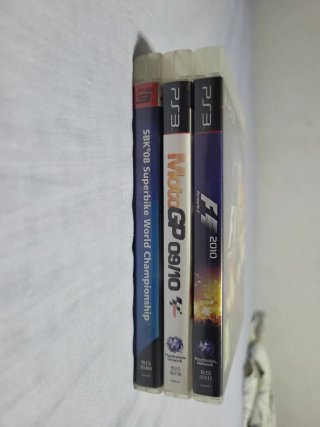 3 Juegos PS3 Carreras MotoGP F1 SBK