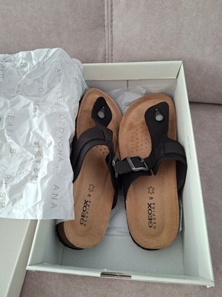 T42 Sandalias Geox Piel Nuevas