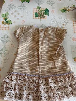 Vestido y capota Nini niña