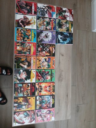 Mangas my hero academia del volumen 10 al 30