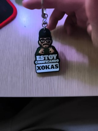 Llavero El Xokas Codificando Xokas