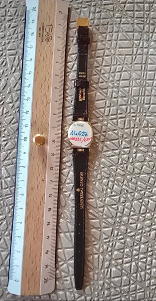 Orologio Universal Geneve Oro Nero
