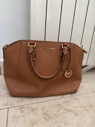 Bolso Michael Kors Marrón y Dorado