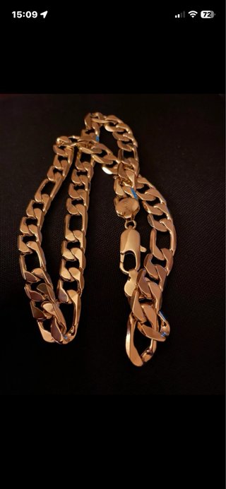 Cadena Oro Laminado 14k Gruesa