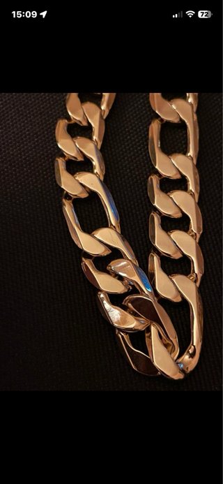 Cadena Oro Laminado 14k Gruesa