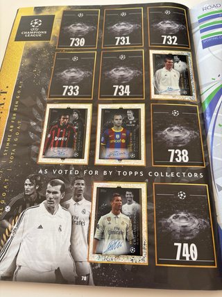 Álbum cromos de Topps UEFA Champions League 23/24