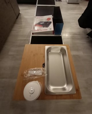 Cocina de camping portátil