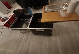 Cocina de camping portátil