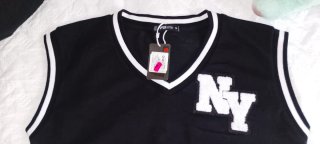 Chaleco Sudadera NY Negro