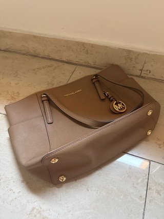 Bolso Michael Kors Marrón y Dorado