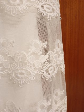 Vestito bianco bambina pizzo