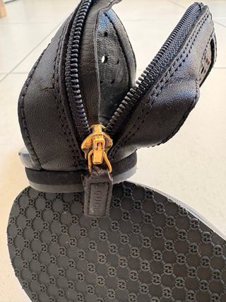 Sandali Gucci Pelle Neri Tg 38