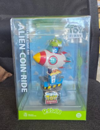 Figura Alien Coin Ride Toy Story Diorama Stage 036