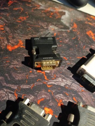 Adaptadores VGA, DVI I HDMI