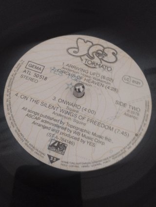 Vinilo LP Yes - Tormato