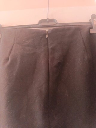 Falda tubo negra talla M