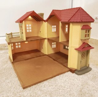 Mansión Sylvanian con Luces, Ardillas y accesorios