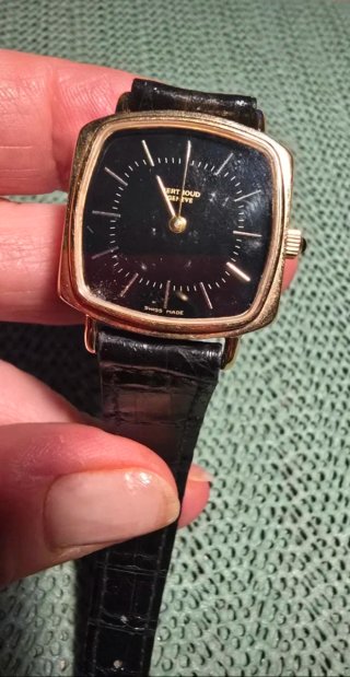 Orologio Berthoud Geneve Oro Nero a carica manuale