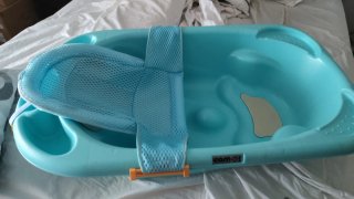 Bañera bebé con soporte antideslizante