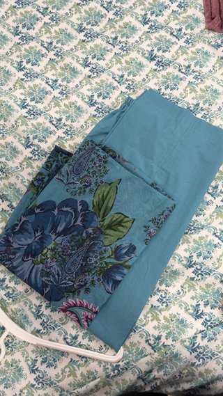 Ropa Desi Pakistaní Azul y Rosa