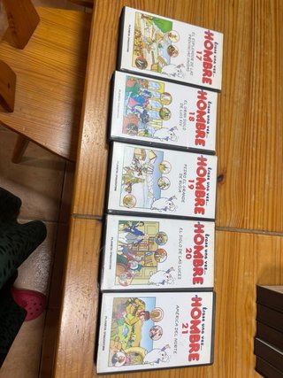 Colección VHS Érase una vez el Hombre (26 cintas)