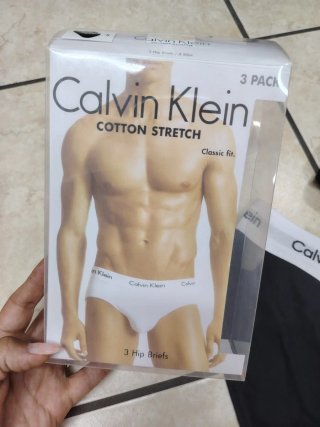 Tris slip Calvin Klein nero s L XL