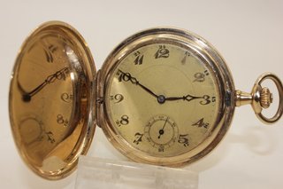 Splendido Savonette anni 30 Gold Double