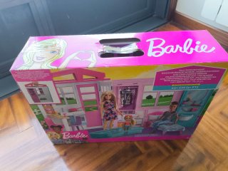 Casa Barbie completamente amueblada