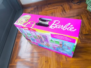 Casa Barbie completamente amueblada