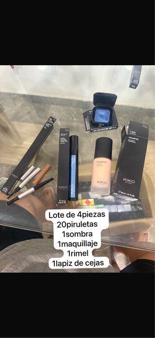 Lote Kiko Milano 4 piezas