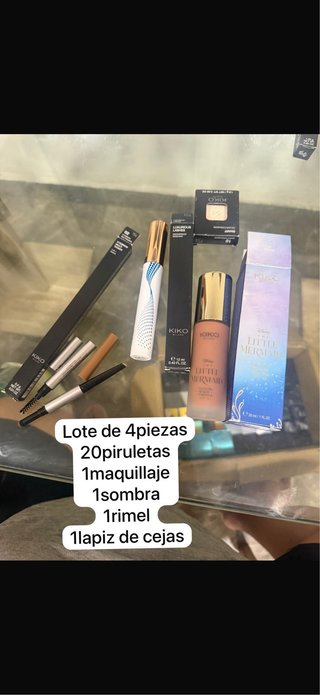 Lote Kiko Milano 4 piezas