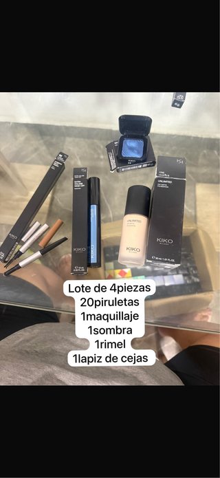 Lote Kiko Milano 4 piezas
