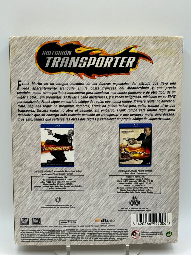Pack Transporter 1 & 2 Bluray