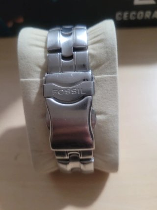 Reloj Fossil Speedway Plata y Blanco