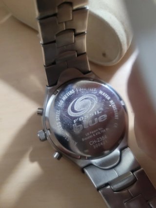 Reloj Fossil Speedway Plata y Blanco