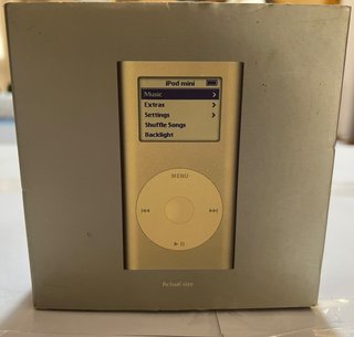 Apple iPod Mini 1ª Gen 4GB Plata - Caja CIB