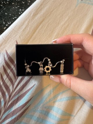 Pulsera Plata Símbolos Teruel