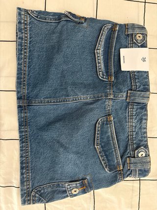 Falda vaquera mini Talla 36
