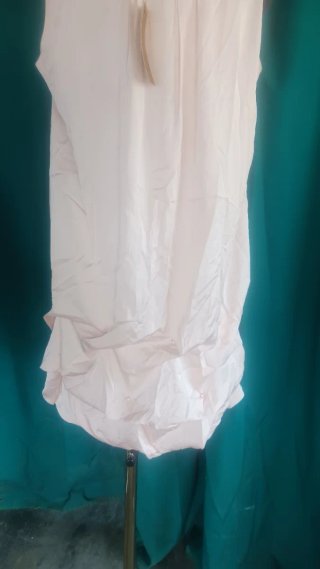 Vestido rosa y blanco talla M