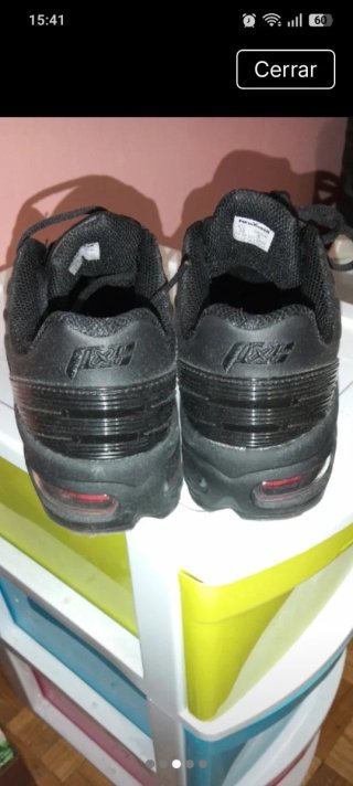 Zapatillas Nike Talla 39 Negras Rojas