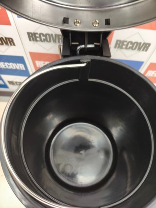 Cubo de basura de baño con pedal de 3 L y cubo interior extraíbl