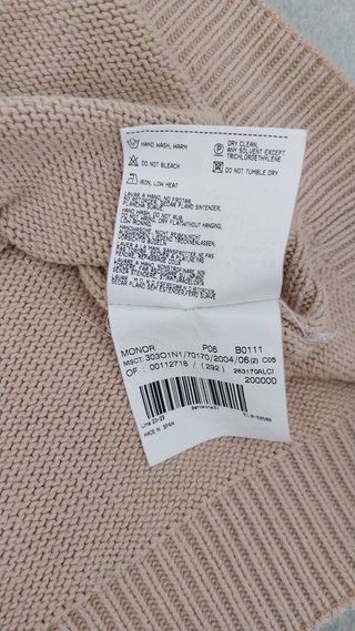 Chaqueta de punto Burberry London – Talla 6, L/XL