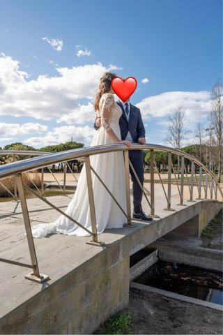 Vestido de Novia Talla XL - 1,80