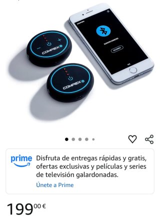 Compex Mini Electroestimulador