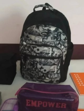 Material escolar mochila libreta estuche....