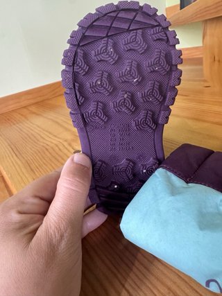 Botas de nieve LUGIK moradas para niñ@ talla 22/23