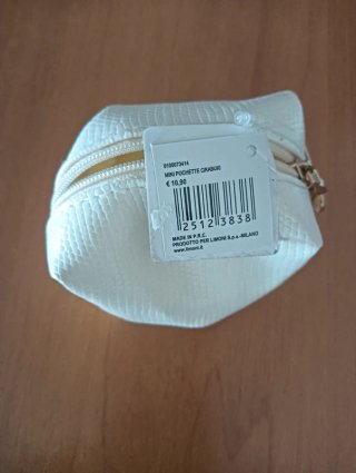 Set 2 mini pochette o portamonete Nuove